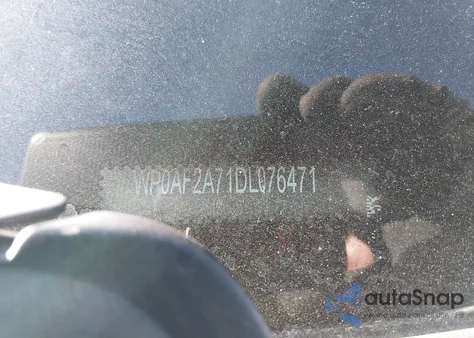 2013 Porsche Panamera Gts из США, поврежденный, VIN WP0AF2A71DL076471